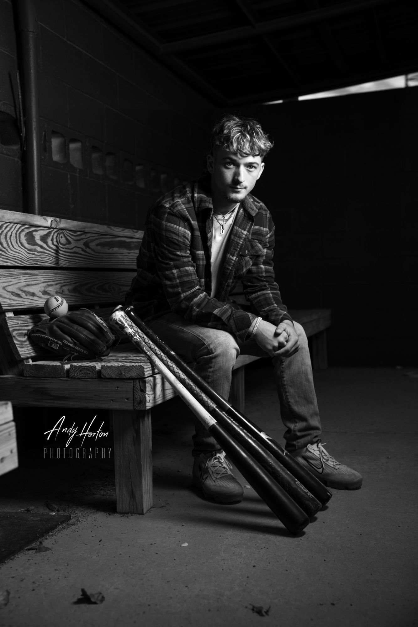 Andy Horton senior portrait
